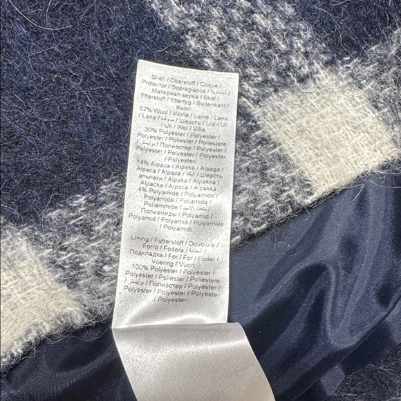 Plaid Wool Skirt - Picture 5 of 5